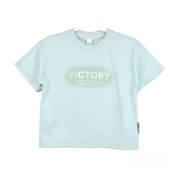 Green Full-Drop Round Neck Cotton Half Sleeve T-Shirt For 4Years-10Years Boys-11466893