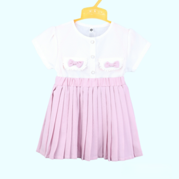 Pink Casual Summer 2 Piece Combo-Set For 18Months-6Years Girls-15082661