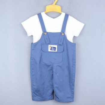 Blue Casual Summer 2 Piece Combo-Set For 18Months-5Years Boys-15084022