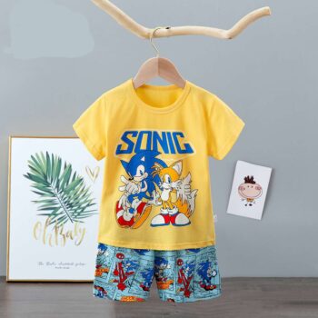 Cozy Summer 2 Piece Night Set For 3Years-6Years Boys-22129699