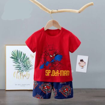 Cozy Summer 2 Piece Night Set For 6Years-9Years Boys-22129747