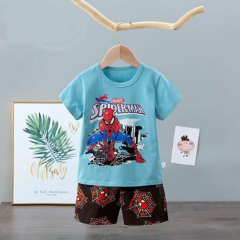 Cozy Summer 2 Piece Night Set For 6Years-9Years Boys-22129749