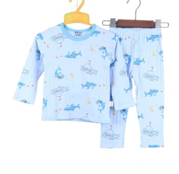 Cozy Pre-Winter 2 Piece Night Set For 12Months-3Years Boys-22130571