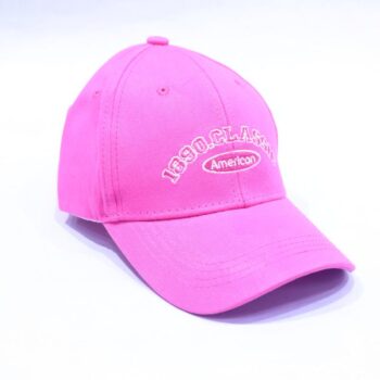 Pink Cotton Summer Regular Cap For 5Years-8Years Girls-41043681