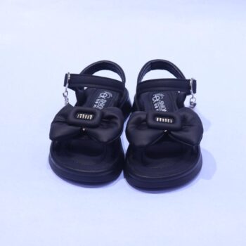 Black Casual Sandals For 3Years-7Years Girls-61016421