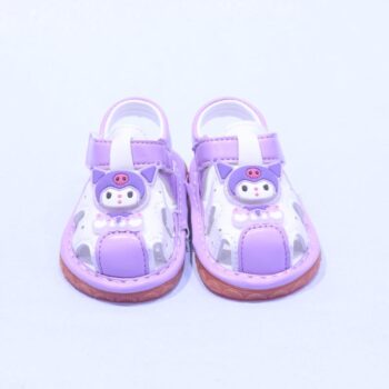 Purple Pre-Walkers Synthetic Sandals For New Born Girls-61016531