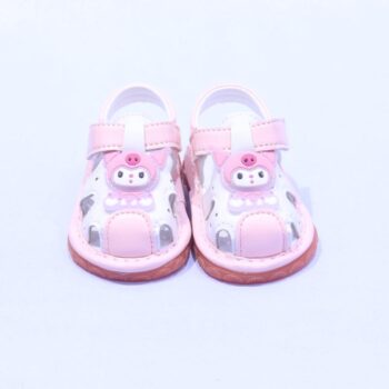 Pink Pre-Walkers Synthetic Sandals For New Born Girls-61016532