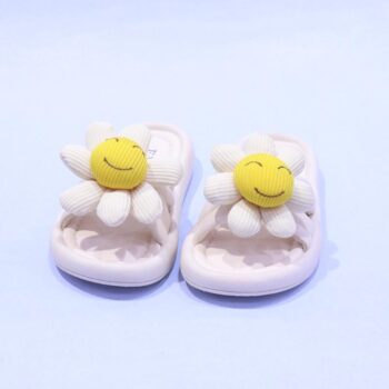Cream Casual Slippers For 2Years-6Years Girls-61016601