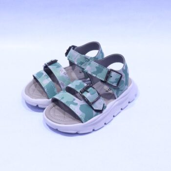 Green Combat Print Casual Sandals For 2Years-6Years Boys-61016723