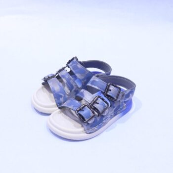 Blue Combat Print Casual Sandals For 12Months-3Years Boys-61016772