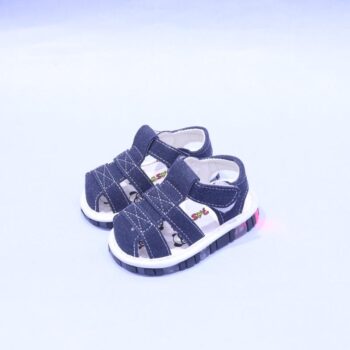 Blue Synthetic Casual Sandal For New Born Boys-61017001