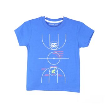 X10 Round Neck Double Knit Cotton Half Sleeve T-Shirt For 5Years-8Years Boys-a1467071
