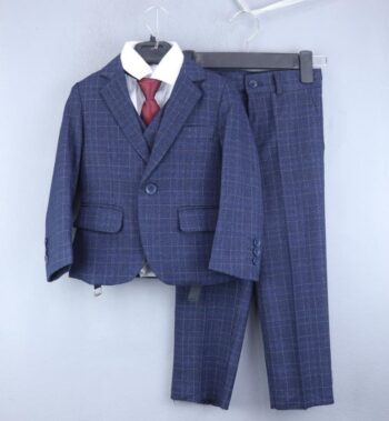 Blue Party Pre-Winter 5 Piece Combo-Set For 5Years-12Years Boys-15320941