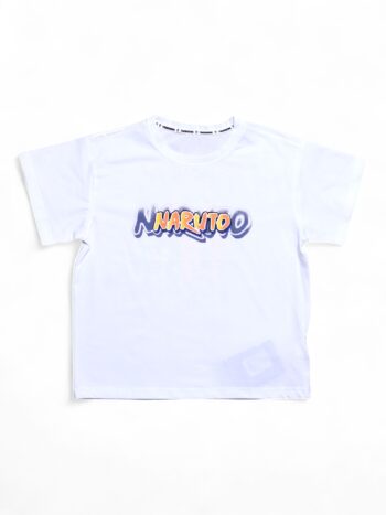 White Round Neck Dry-Fit/ Synthetic Half Sleeve T-Shirt For 4 To 9 Years Child-11477552