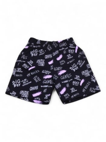 Black-Purple Cotton Underwear For 2 To 5 Years Boys-12154274