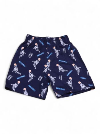 Navi-Ball 2 Way Stretch Straight-Thigh Length Casual Cotton Shorts For 5 To 8 Years Boys-12154285