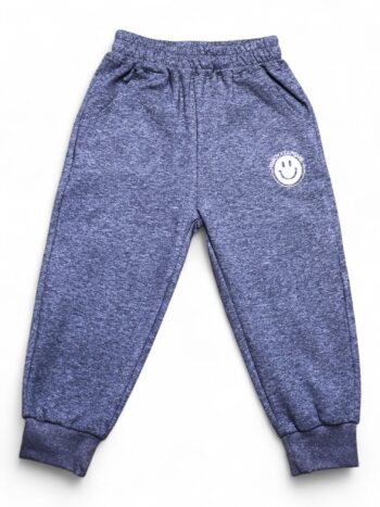 Black 2 Way Stretch Straight-Straight Single Knit Cotton Trousers For 18 Months To 7 Years Child-13147631