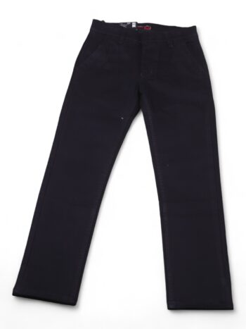 Black Non-<Stretchable> Baggy-Tapered Denim Pants For 4 To 8 Years Boys-13456591