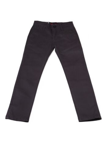 Dark-Grey Non-<Stretchable> Baggy-Tapered Denim Pants For 10 To 14 Years Boys-13456606