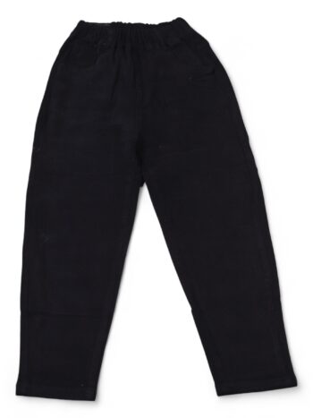 Black Soft Non-<Stretchable> Baggy-Tapered Denim Pants For 8 To 12 Years Boys-13462312