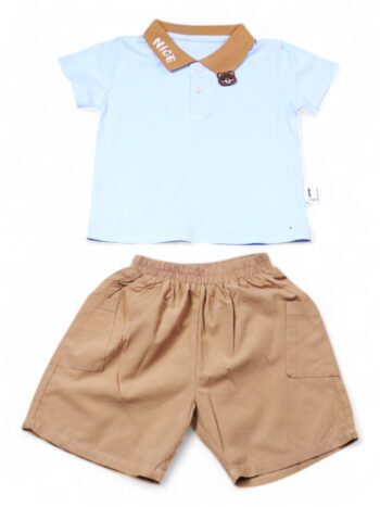 Green Casual Summer 2 Piece Combo-Set For 18 Months To 6 Years Girls-15088061