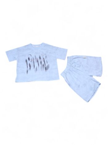 Blue Casual Summer 2 Piece Combo-Set For 3 To 8 Years Boys-15091562